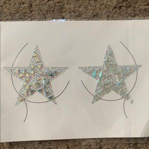 Star Boob Stick on Jewels